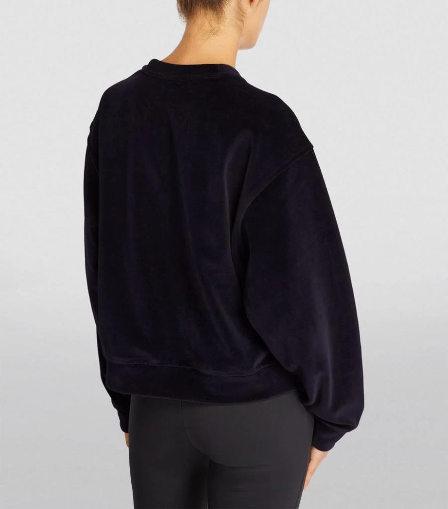 商品Alexander Wang|Velour Logo Sweatshirt,价格¥2466,第4张图片详细描述