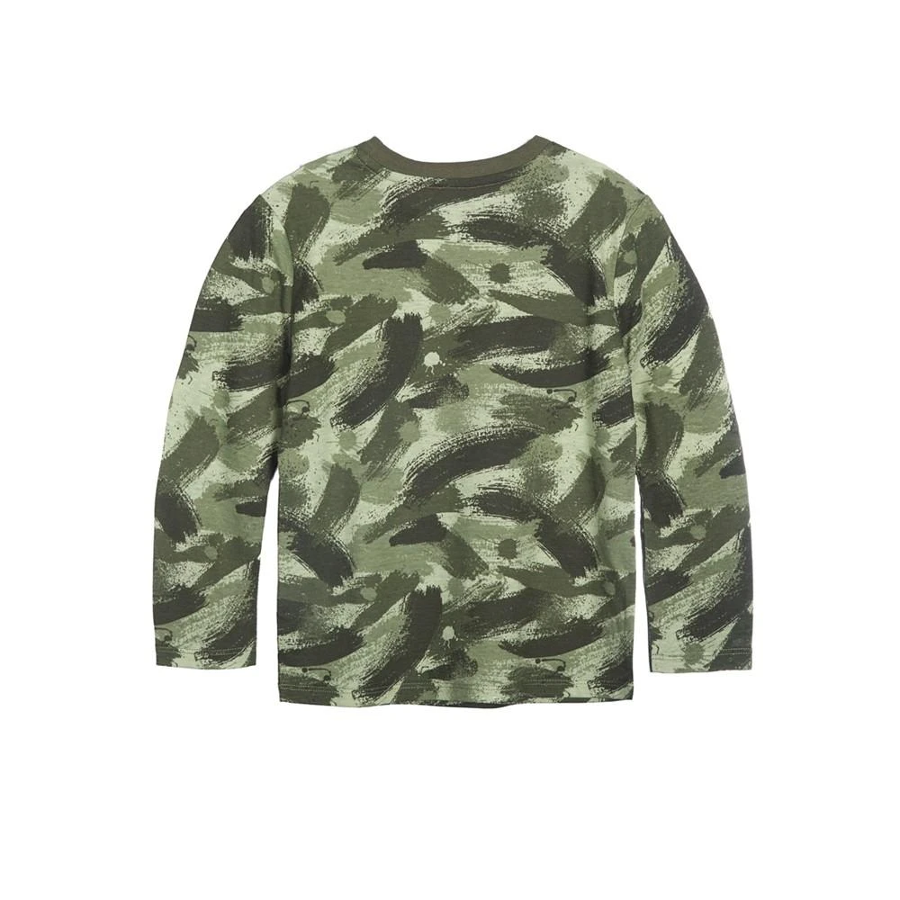 商品Epic Threads|Toddler Boys Long Sleeve Camo T-shirt, Created for Macy's,价格¥50,第2张图片详细描述