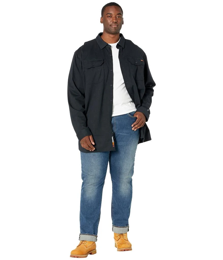 商品Timberland|Extended FR Cotton Core Button Front Shirt,价格¥819,第4张图片详细描述