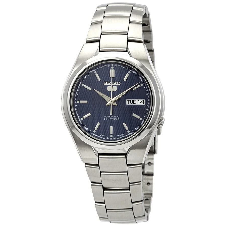 商品Seiko|Series 5 Automatic Blue Textured Dial Men's Watch SNK603,价格¥812,第1张图片