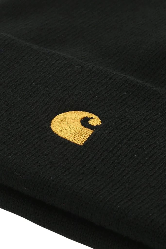 商品Carhartt WIP|Midnight blue acrylic Chase beanie,价格¥144,第2张图片详细描述