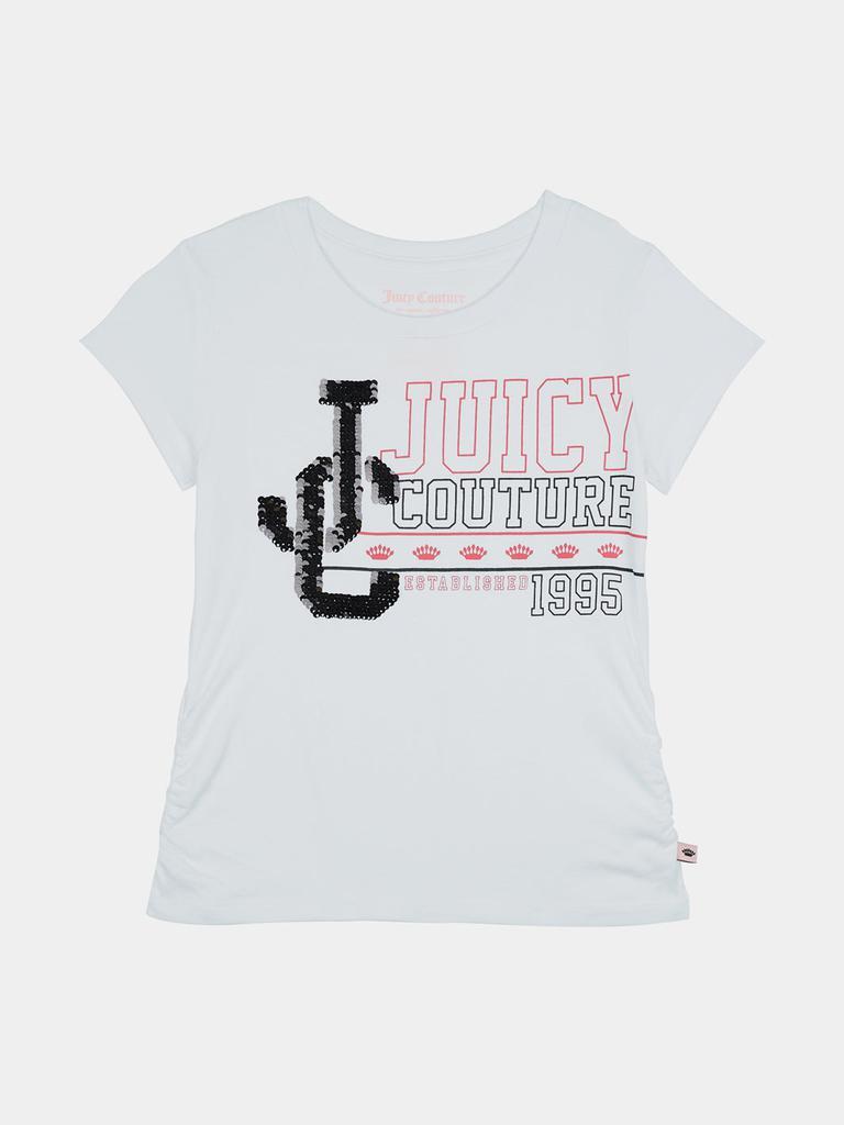 商品Juicy Couture|Girls Script Sequin T-Shirt,价格¥192,第4张图片详细描述