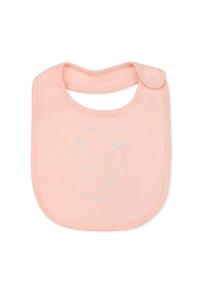 商品Kenzo|Pink Babygrow Set For Baby Girl With Elephant,价格¥1057,第4张图片详细描述