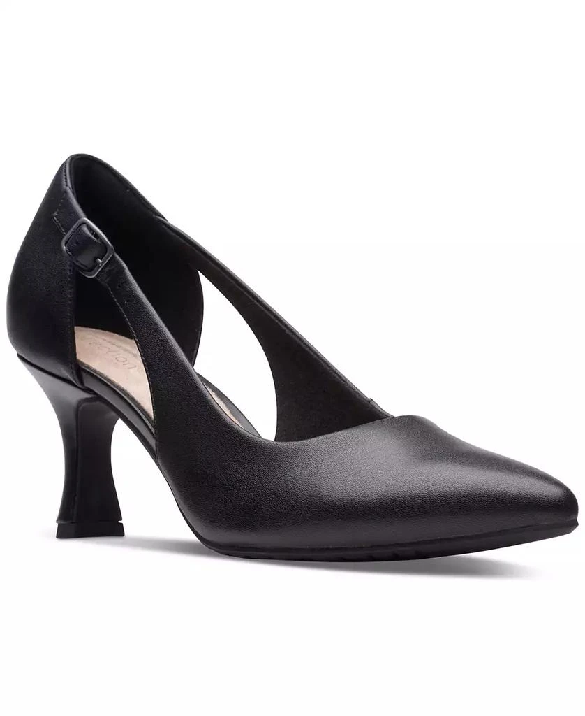 商品Clarks|Women's Kataleyna Rae Side-Cutout Comfort Pumps,价格¥451,第1张图片