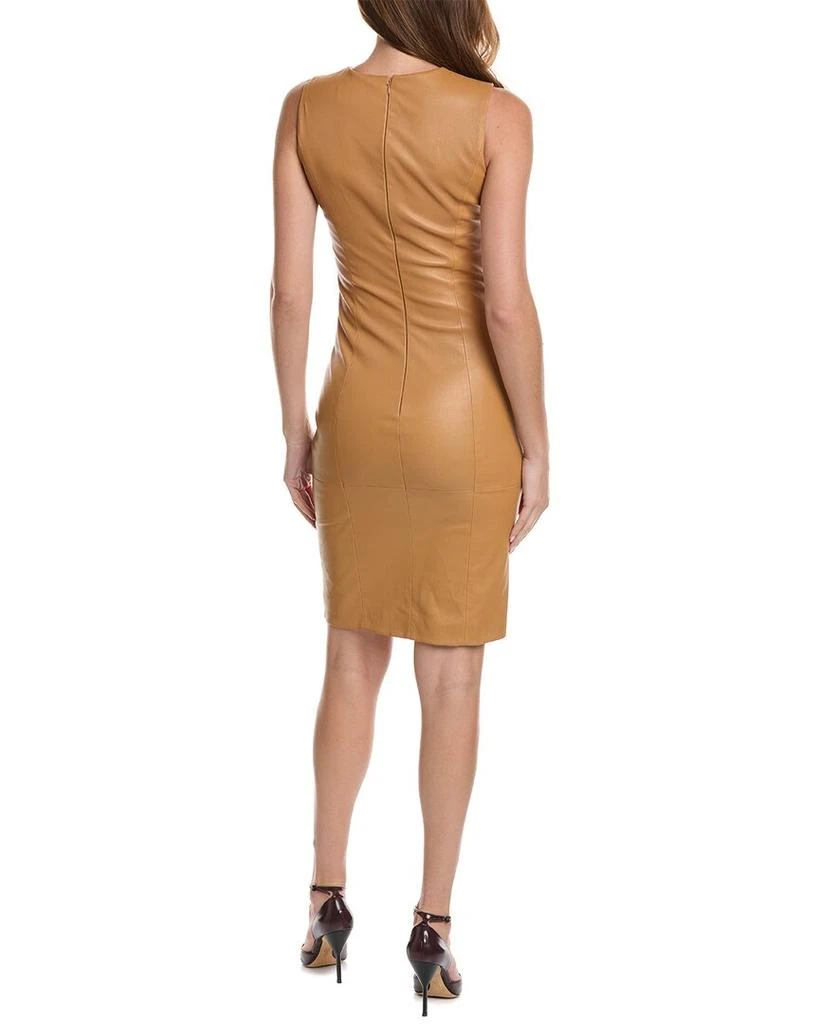 商品Michael Kors|Michael Kors Collection Ruched Leather Sheath Dress,价格¥5497,第2张图片详细描述
