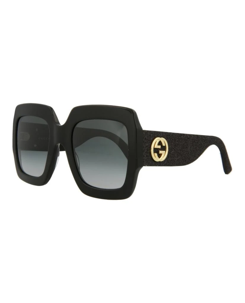 商品Gucci|女式 古驰 方框醋酸纤维太阳镜,价格¥1125,第2张图片详细描述
