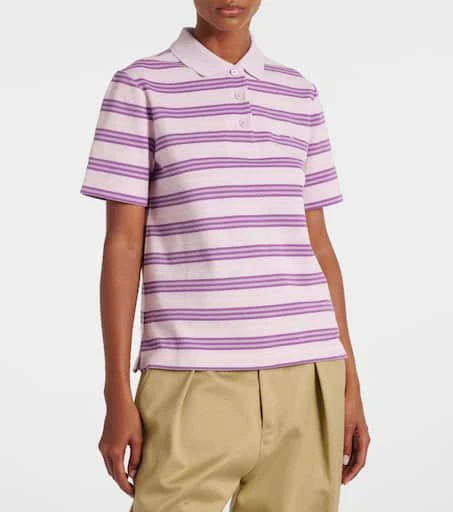 Icon Stripe棉质Polo衫 商品