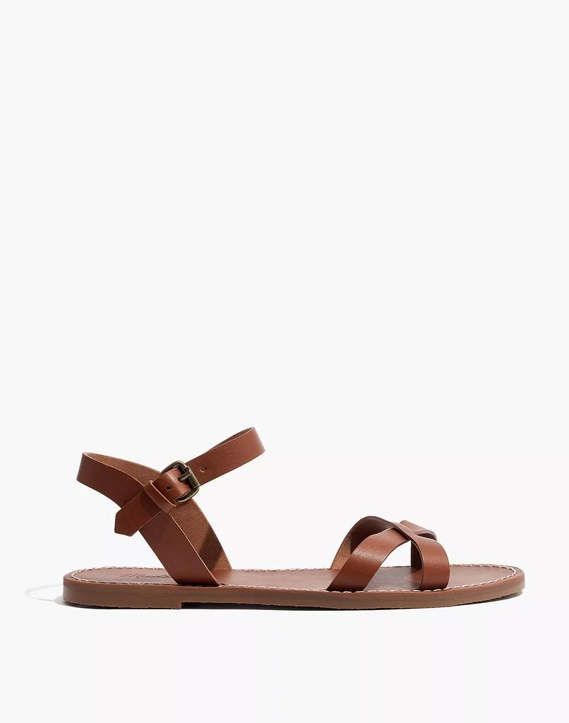 商品Madewell|The Boardwalk Crisscross Sandal,价格¥238,第3张图片详细描述