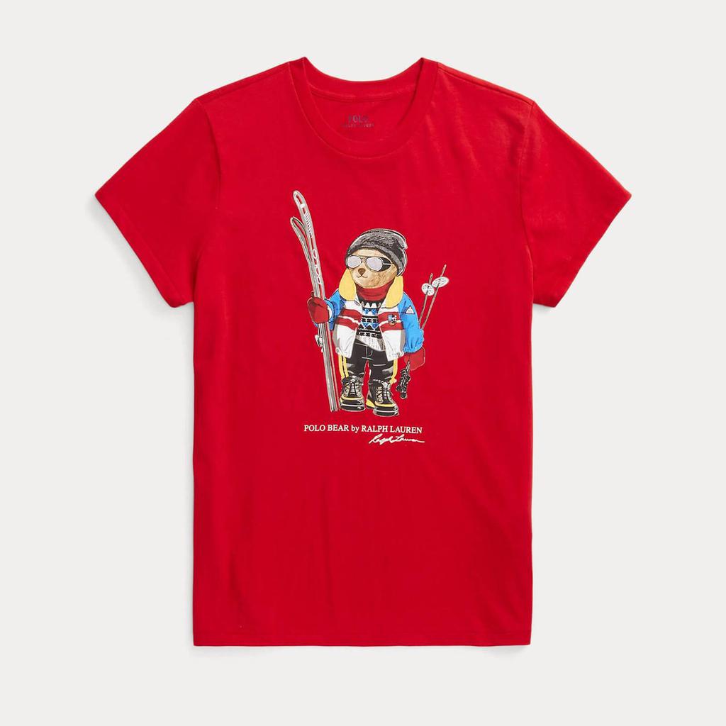 Polo Ralph Lauren Women's Ski Bear Short Sleeve-T-Shirt - Rl 2000 Red商品第1张图片规格展示