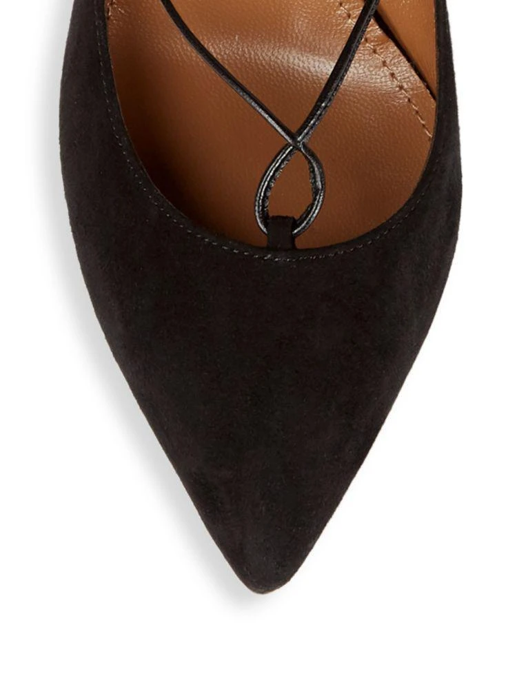 商品Aquazzura|Fellini Leather Pumps,价格¥1971,第3张图片详细描述