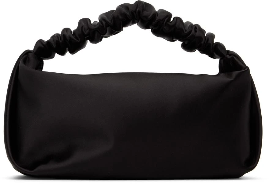 商品Alexander Wang|Black Mini Scrunchie Bag,价格¥2235,第1张图片