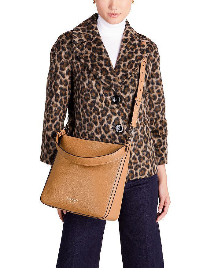 商品Kate Spade|Hudson Pebbled Leather Large Hobo Bag,价格¥2493,第5张图片详细描述