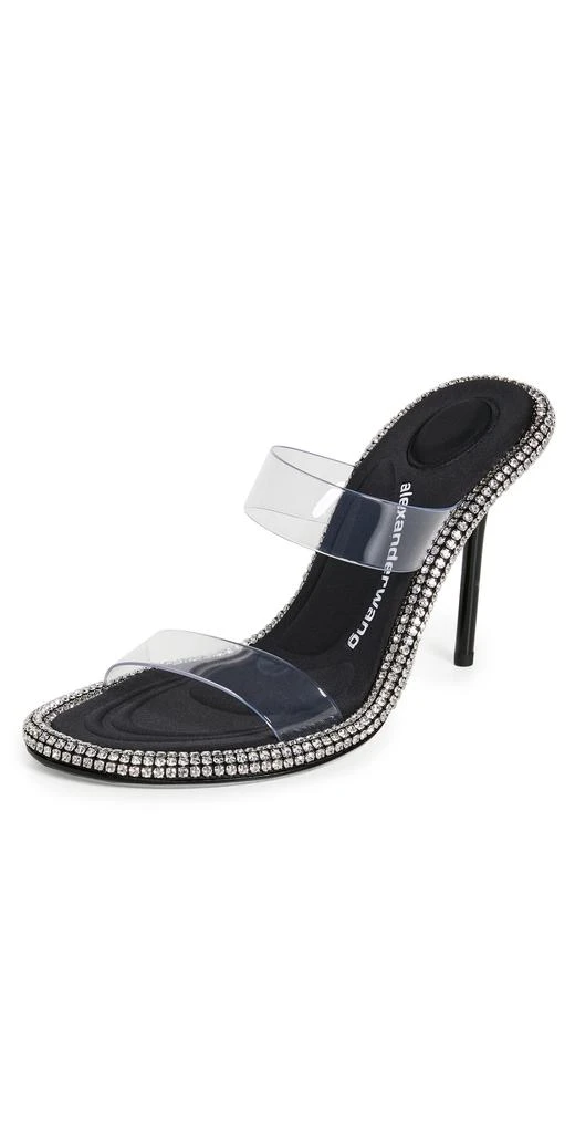 商品Alexander Wang|Alexander Wang Nova 水晶凉拖鞋,价格¥2547,第1张图片