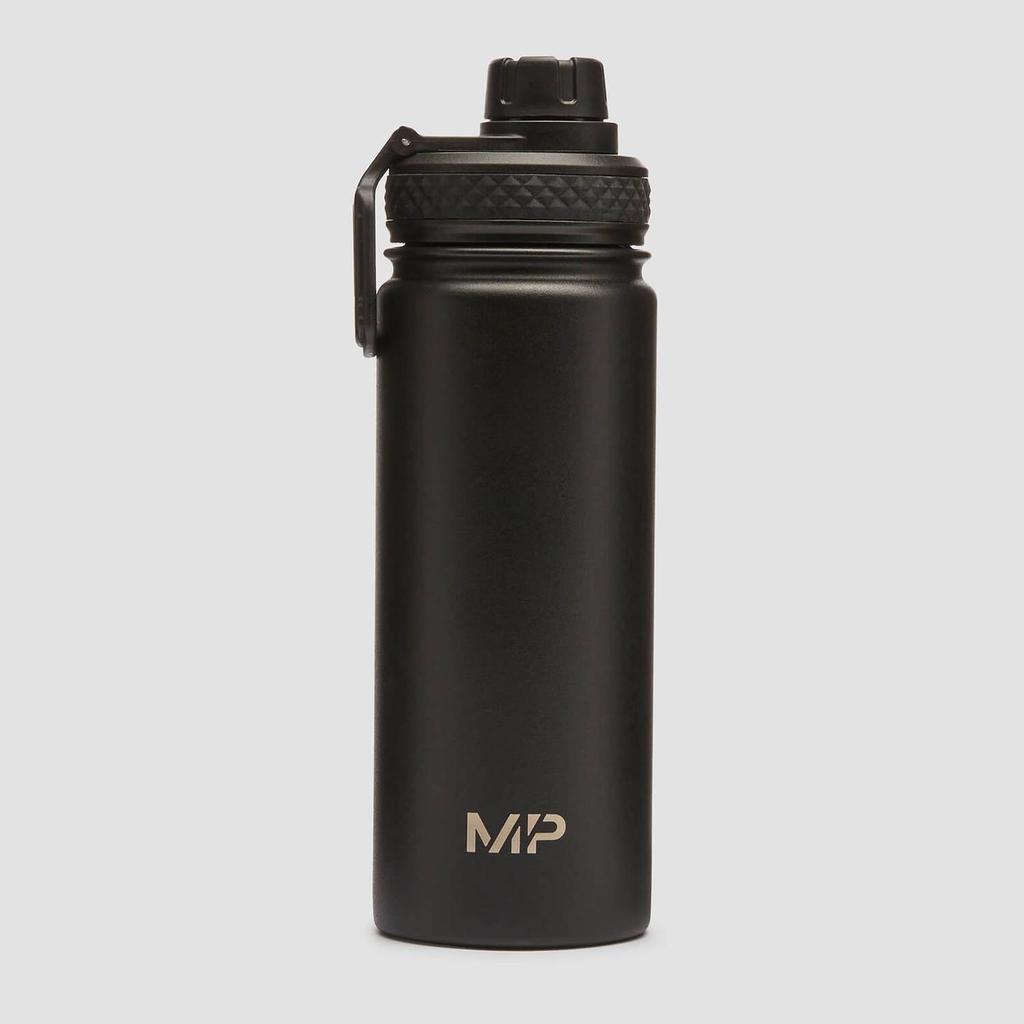 MP Medium Metal Water Bottle 500ml - Black商品第1张图片规格展示
