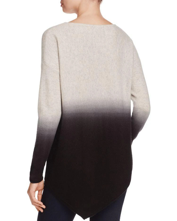 商品Bloomingdale's|C by Bloomingdale's Cashmere Dip-Dye Asymmetric Sweater - 100% Exclusive ,价格¥587,第2张图片详细描述