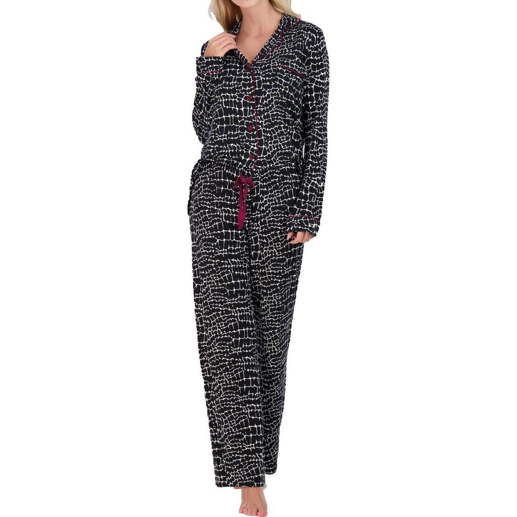 商品P.J. Salvage|PJ Salvage Women's 2 Piece Printed Top & Pants Pajama Sleepwear Set,价格¥296,第7张图片详细描述