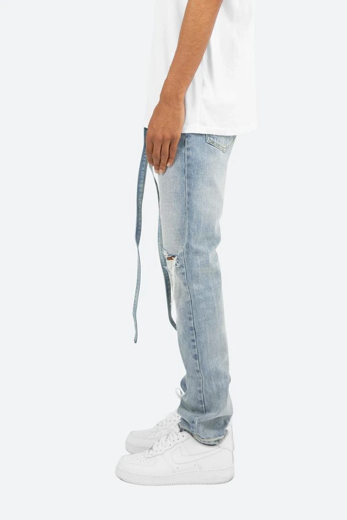 商品MNML|D3 Straight Denim - Light Blue,价格¥513,第3张图片详细描述