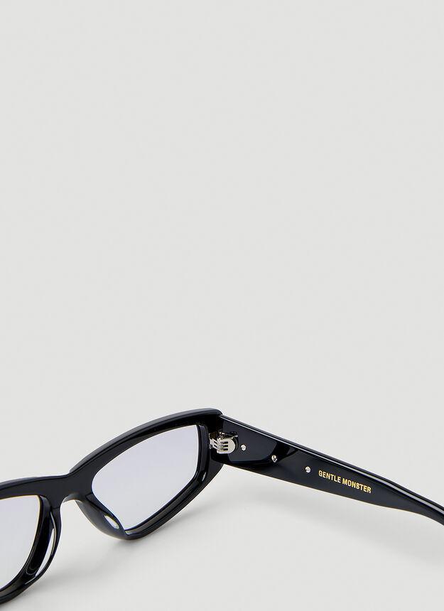 商品GENTLE MONSTER|Duru 01 Sunglasses in Black,价格¥2553,第6张图片详细描述