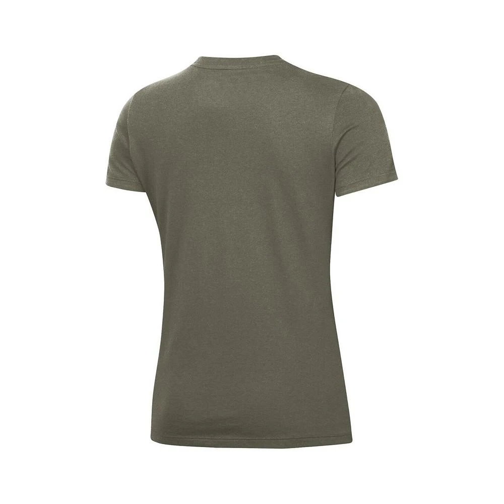 商品Under Armour|Women's Olive Notre Dame Fighting Irish Freedom Performance T-shirt,价格¥210,第3张图片详细描述