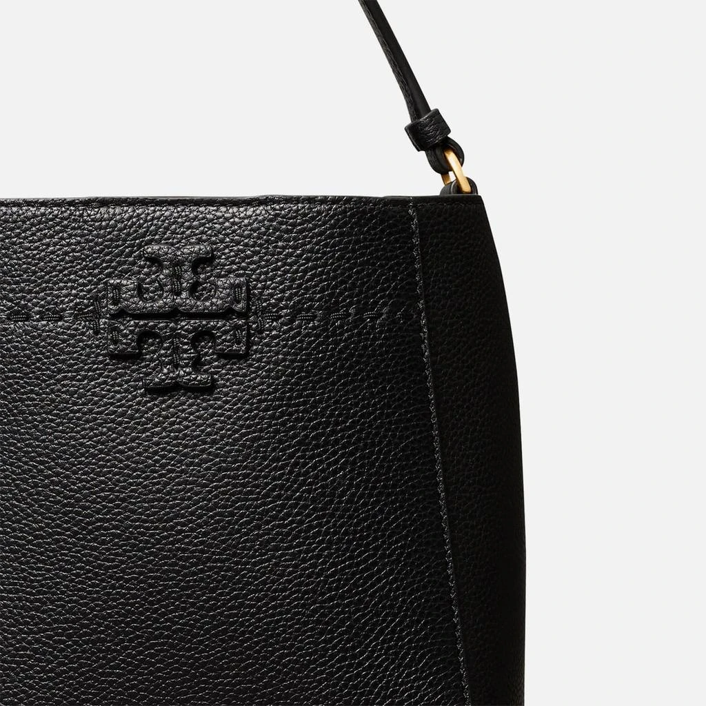 商品Tory Burch|Tory Burch Women's Mcgraw Small Bucket Bag - Black,价格¥3270,第5张图片详细描述