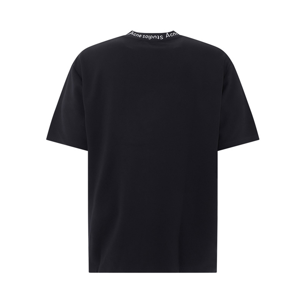 ACNE STUDIOS 艾克妮 男士黑色T恤 BL0221-BLACK商品第2张图片规格展示