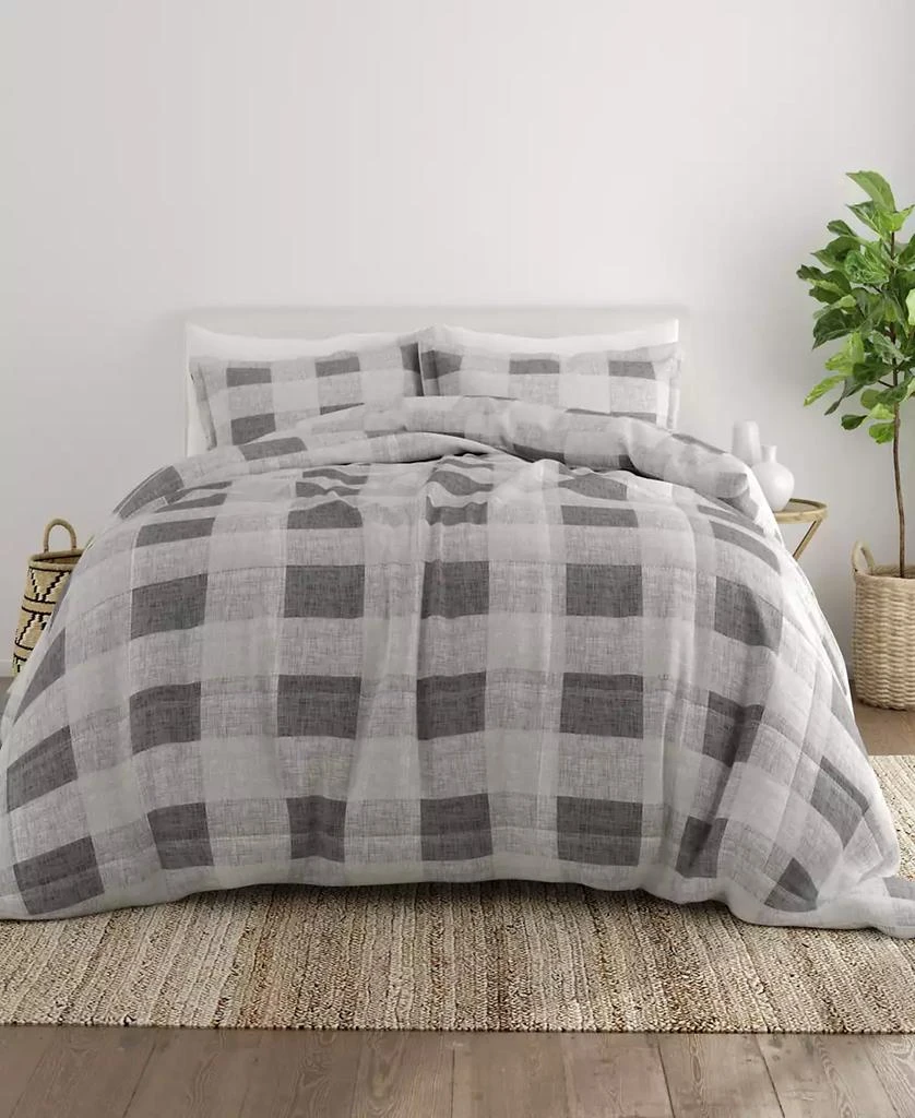 Ultra Soft Gingham 2-Pc. Comforter Set 商品