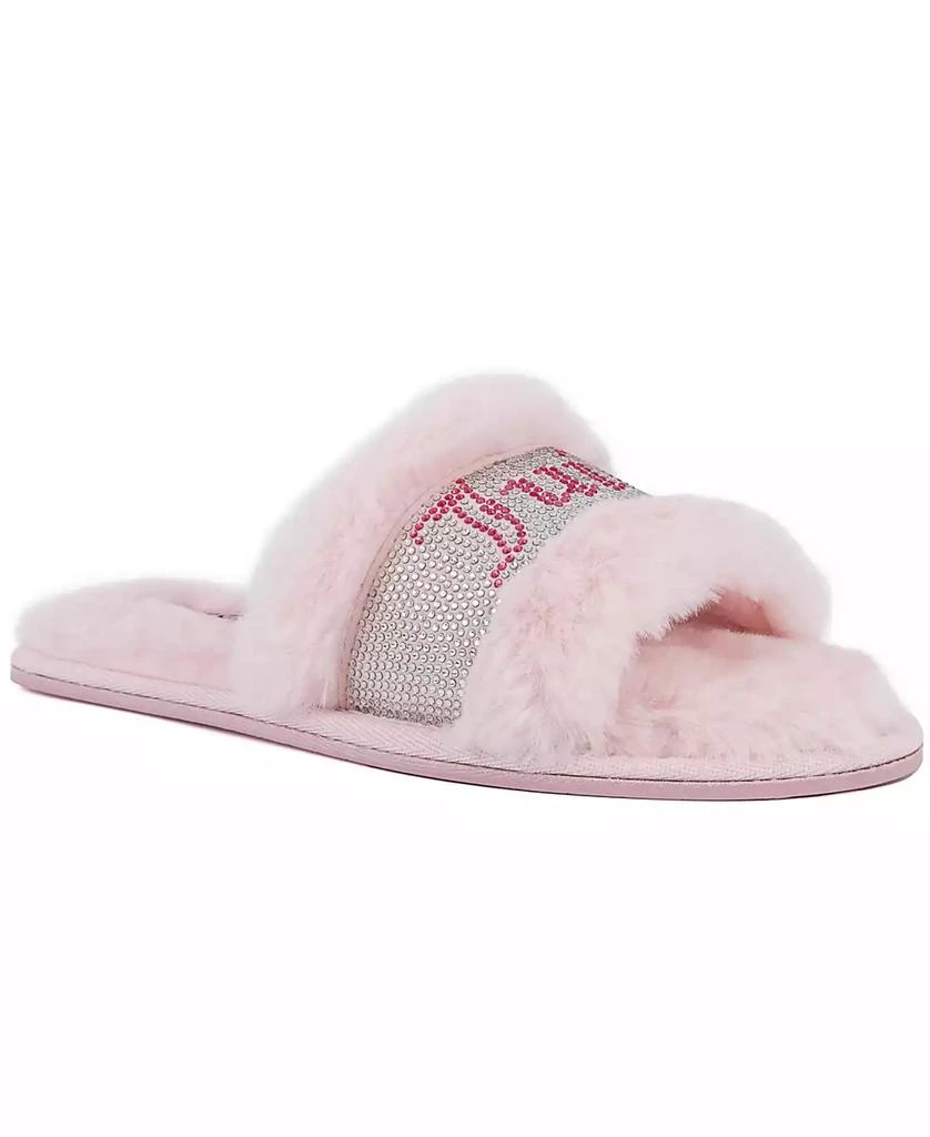 商品Juicy Couture|Women's Gravity 2 Embellished Slippers,价格¥190,第1张图片