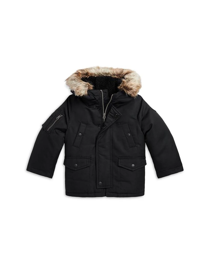 商品Ralph Lauren|Boys' Water Resistant Down Parka - Little Kid, Big Kid,价格¥538,第1张图片详细描述