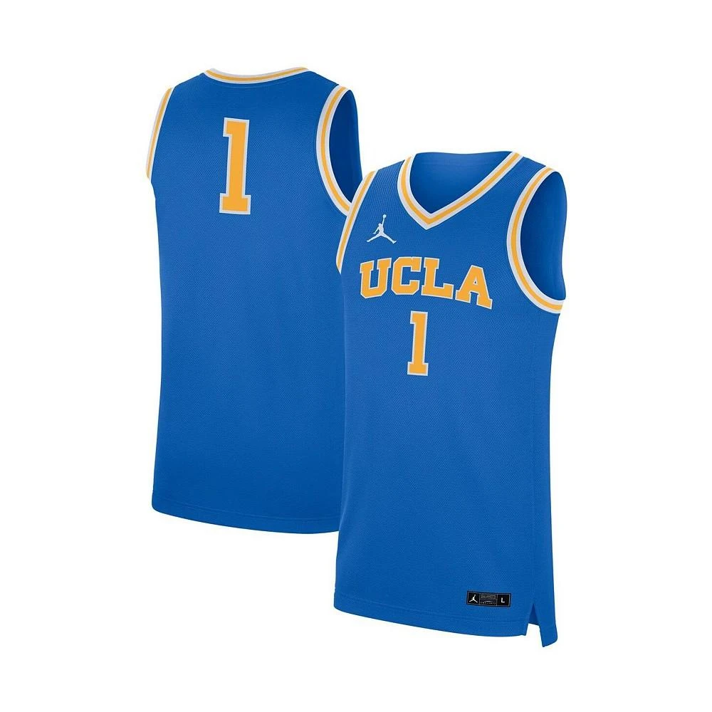 商品Jordan|Men's Brand #1 Blue UCLA Bruins Replica Basketball Jersey,价格¥600,第1张图片