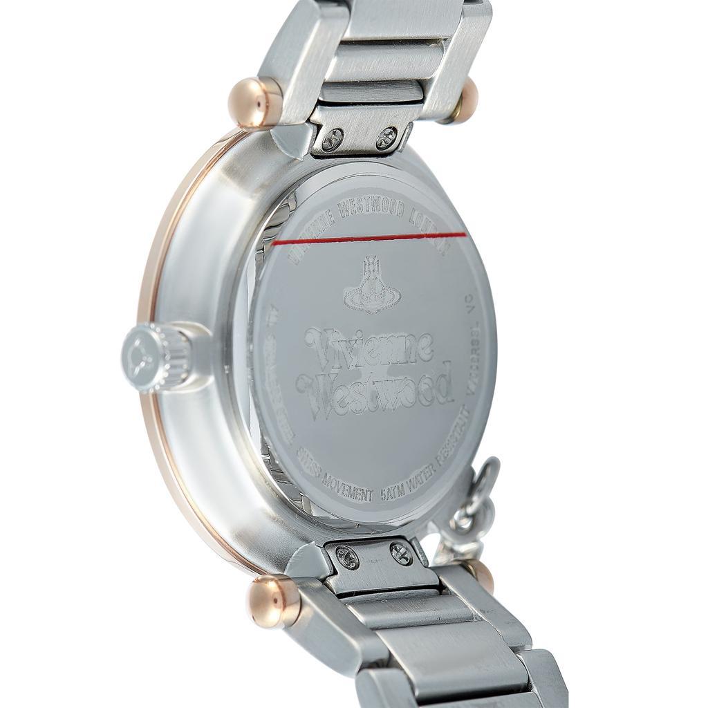 商品Vivienne Westwood|Vivienne Westwood Orb Two-Tone Stainless Steel Watch VV006RSSL,价格¥1262,第5张图片详细描述
