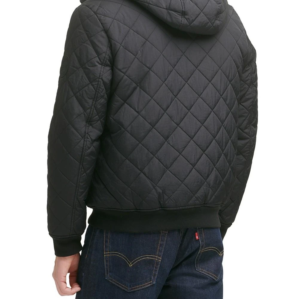 商品Levi's|Men's Diamond Quilted Faux Sherpa Lined Jacket,价格¥1049,第2张图片详细描述