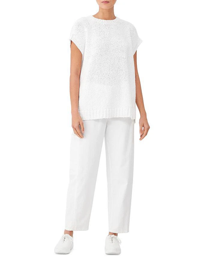 商品Eileen Fisher|Organic Cotton Crewneck Square Sweater,价格¥444,第3张图片详细描述