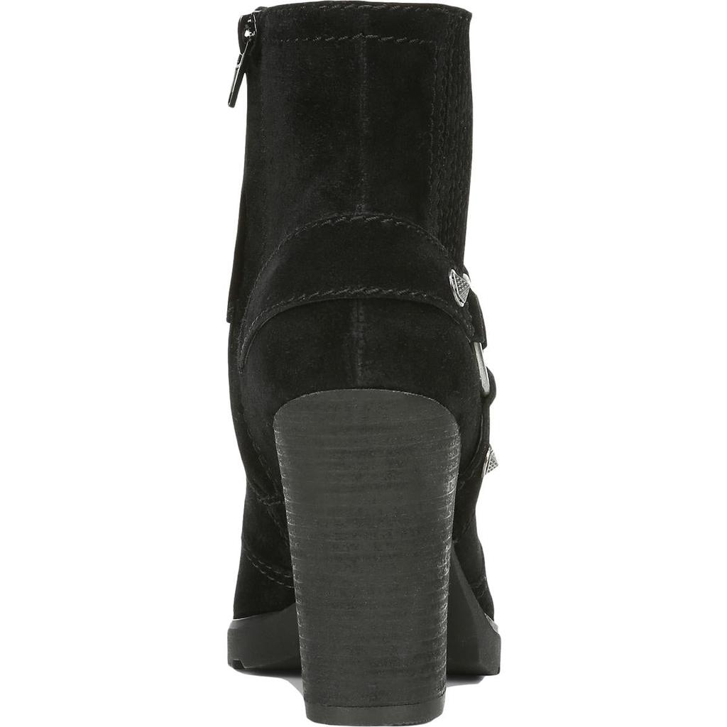 Aidan Womens Leather Heels Ankle Boots商品第3张图片规格展示