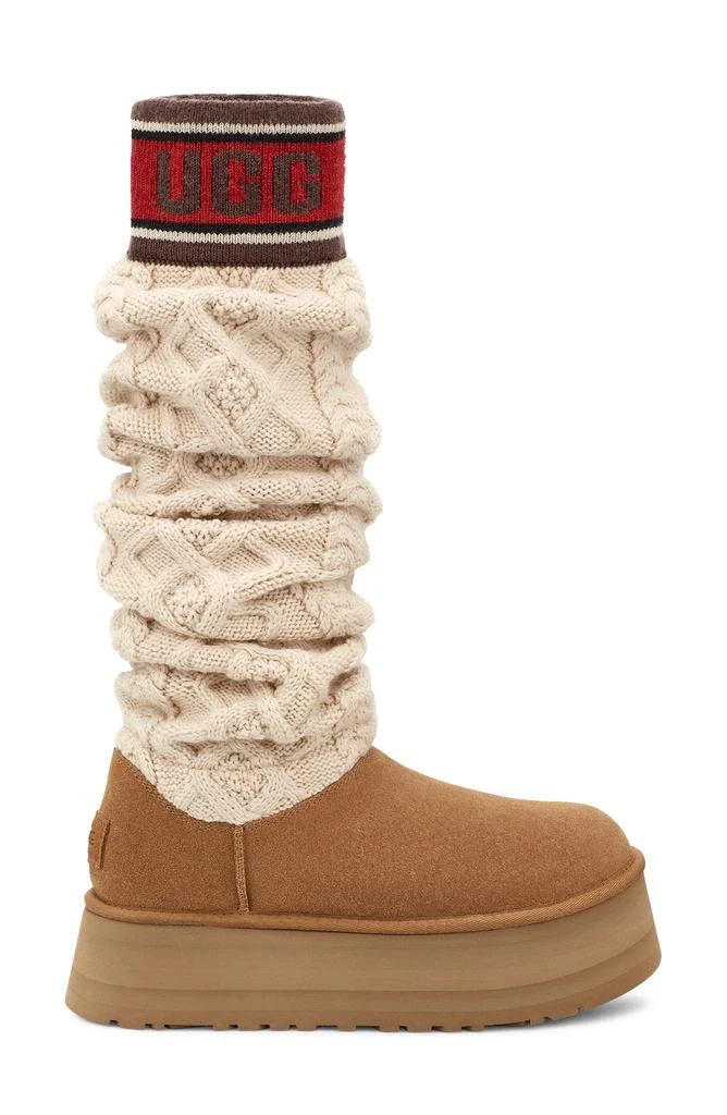 Letter Tall 女款 黑黄 靴子 UGG  1144044 商品