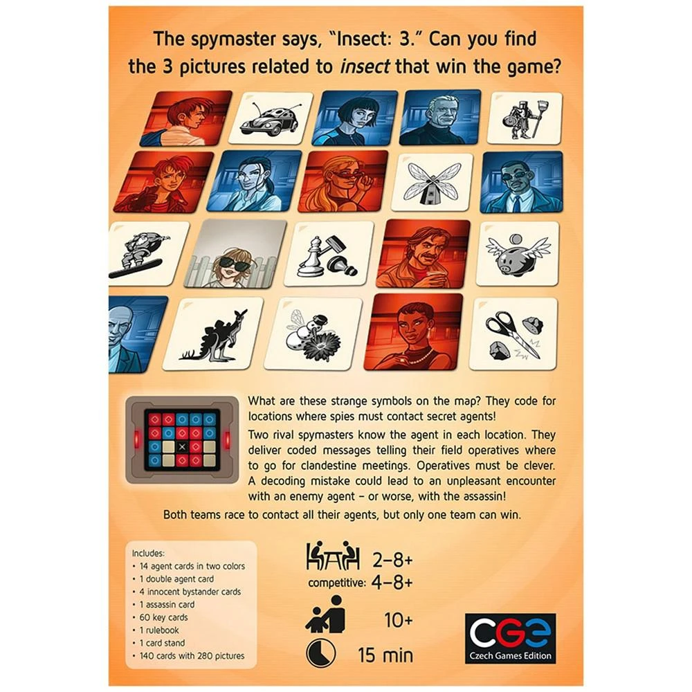 商品Czech Games|Codenames Pictures,价格¥164,第4张图片详细描述