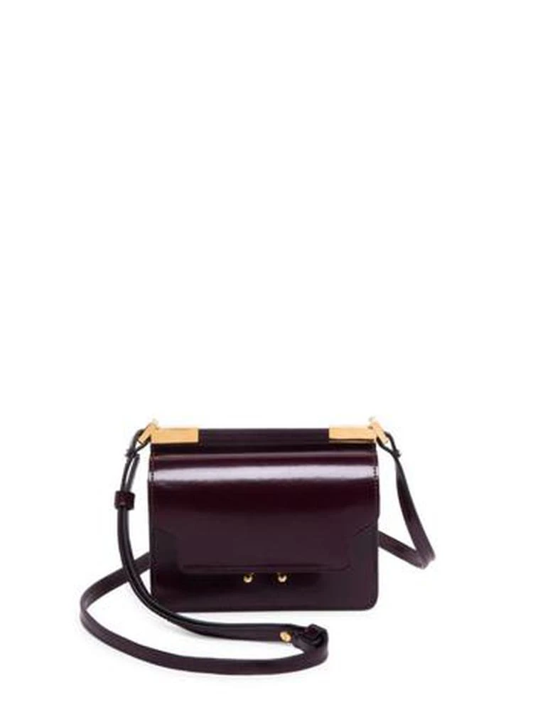 商品Marni|Micro 真皮 Trunk 斜挎包,价格¥5655,第1张图片