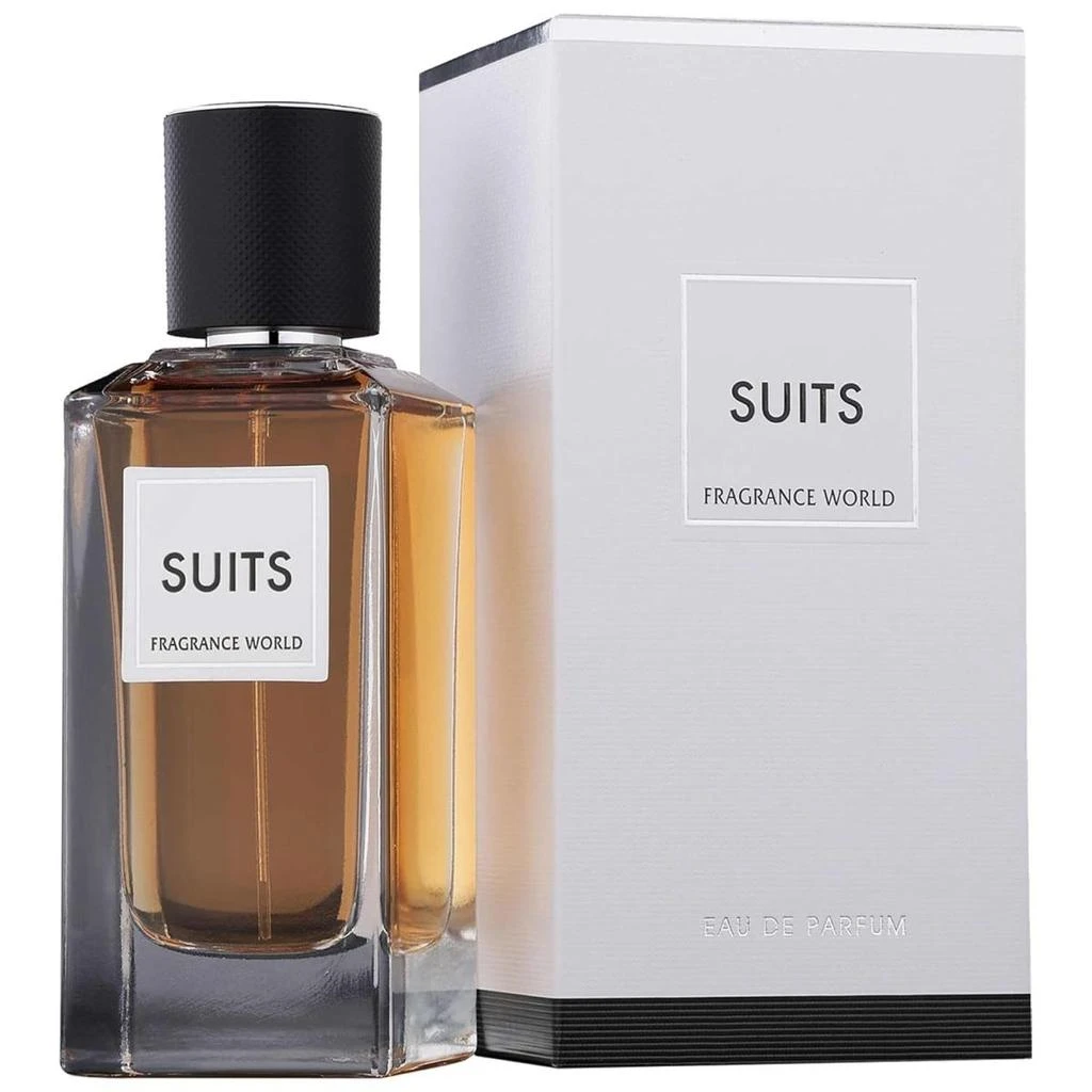 商品Fragrance World|Suits Unisex 3.4 Eau De Parfum Spray,价格¥268,第1张图片