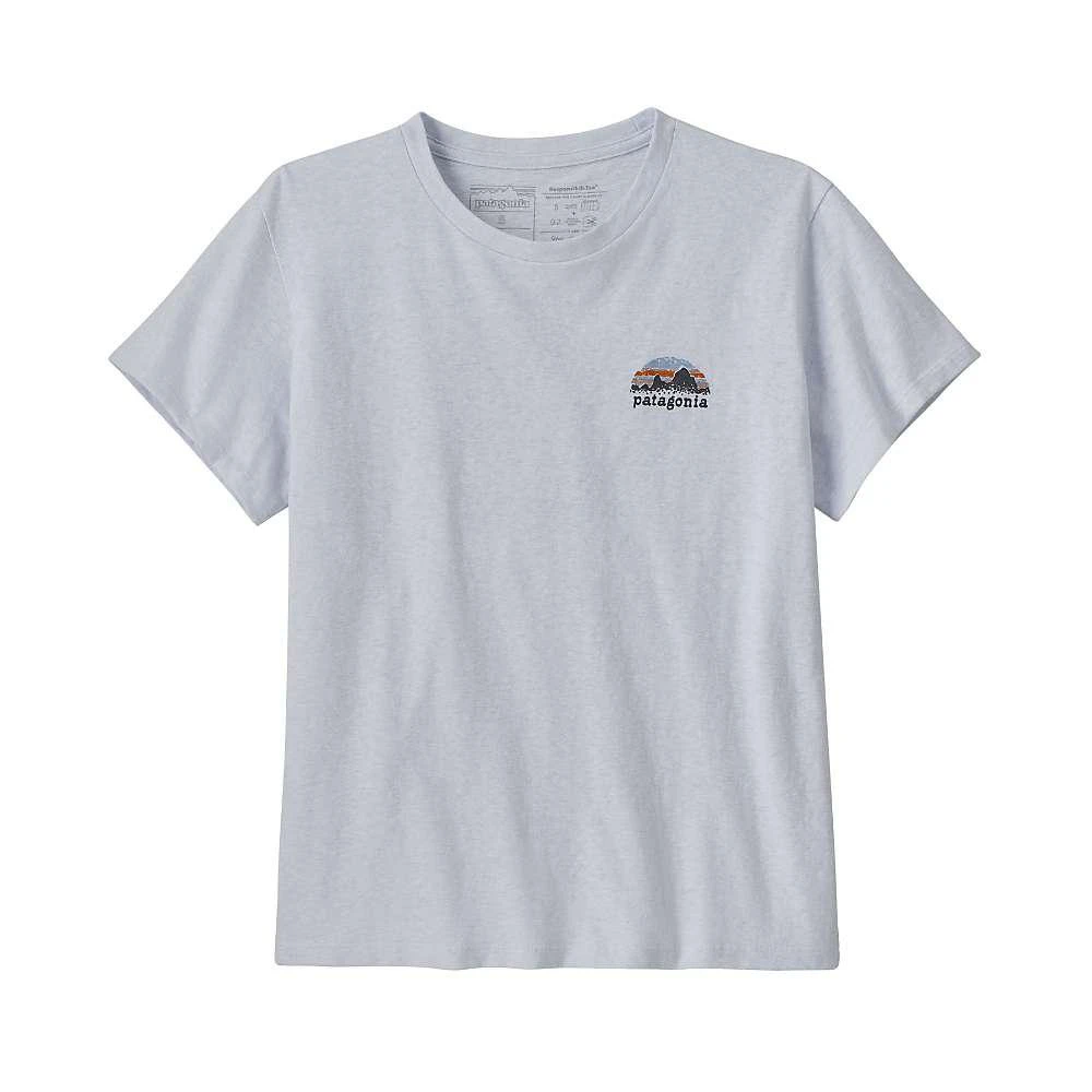 商品Patagonia|Women's Skyline Stencil Responsibili Tee,价格¥215,第1张图片