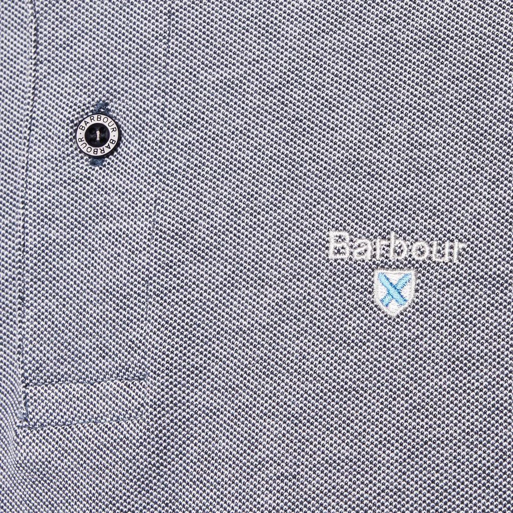 商品Barbour|Barbour Heritage Men's Sports Polo Mix - Midnight,价格¥116,第4张图片详细描述