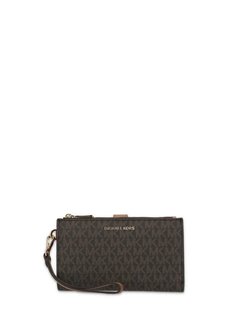 商品Michael Kors|Michael Michael Kors Adele Logo Plaque Clutch Bag,价格¥776,第1张图片