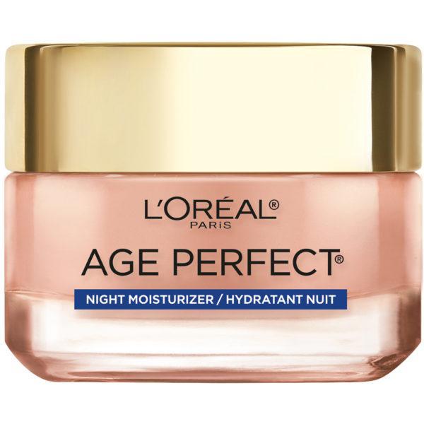 商品L'Oreal Paris|Age Perfect Rosy Tone Cooling Night Moisturizer,价格¥187,第1张图片