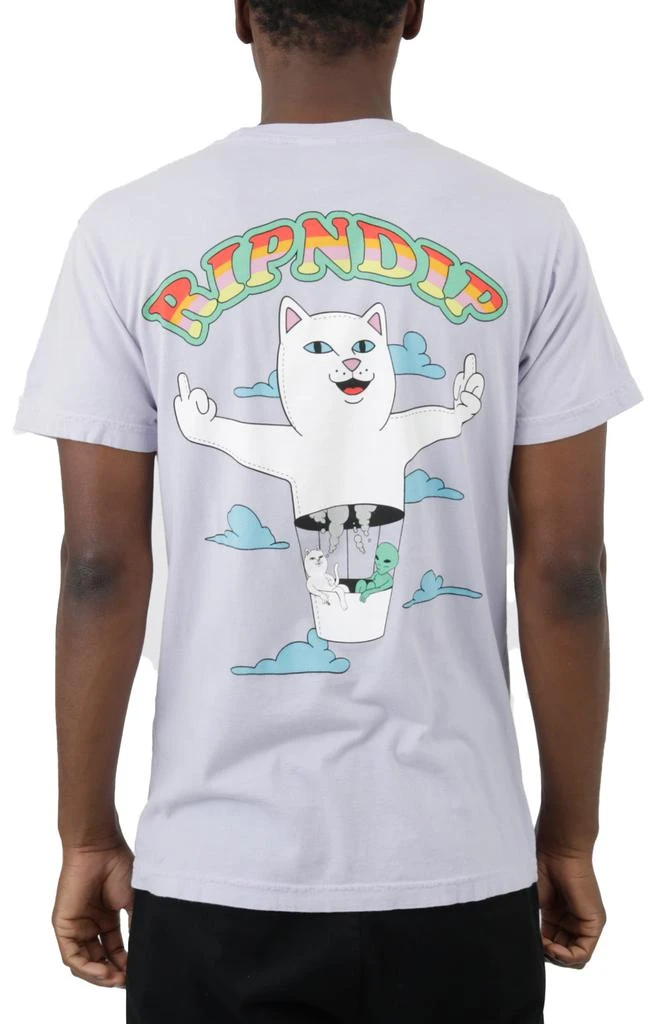 商品RIPNDIP|Nerm Air Balloon T-Shirt - Lavender,价格¥156,第3张图片详细描述