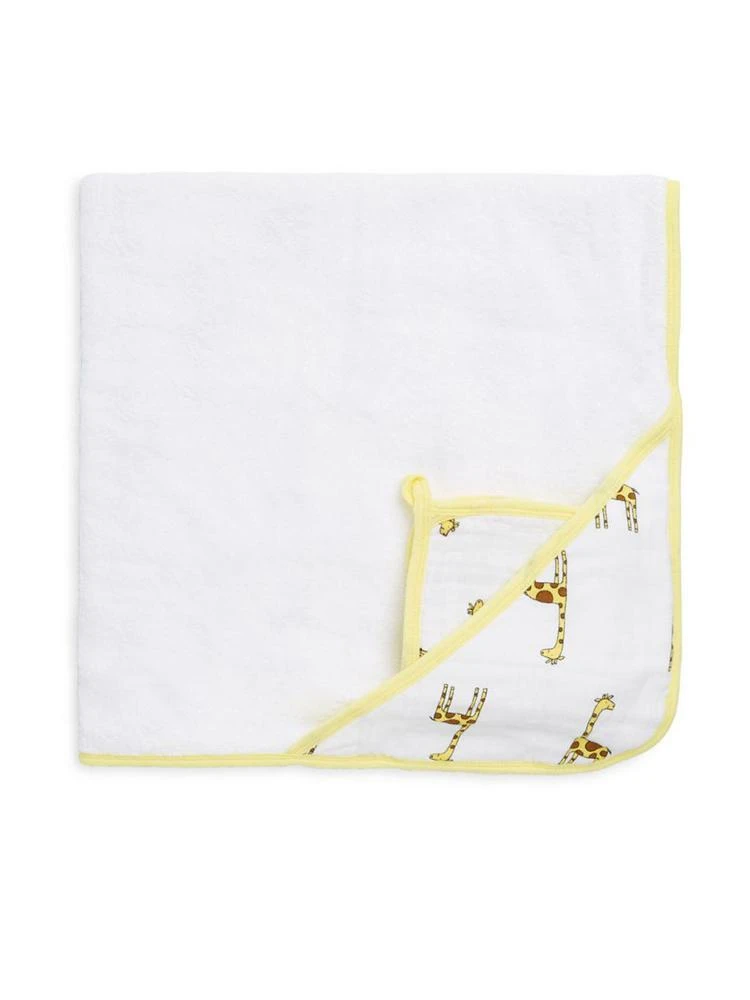商品aden + anais|Baby's Cotton Muslin Hooded Towel Set,价格¥260,第1张图片