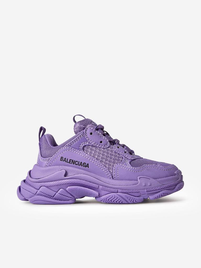 Balenciaga Kids Triple S Trainers in Purple – On Sale Now with Up