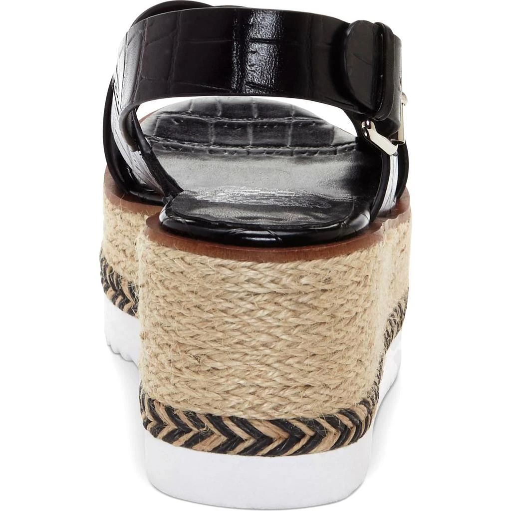 商品Vince Camuto|Vince Camuto Womens Marietten Leather Crocodile Platform Sandals,价格¥236,第2张图片详细描述