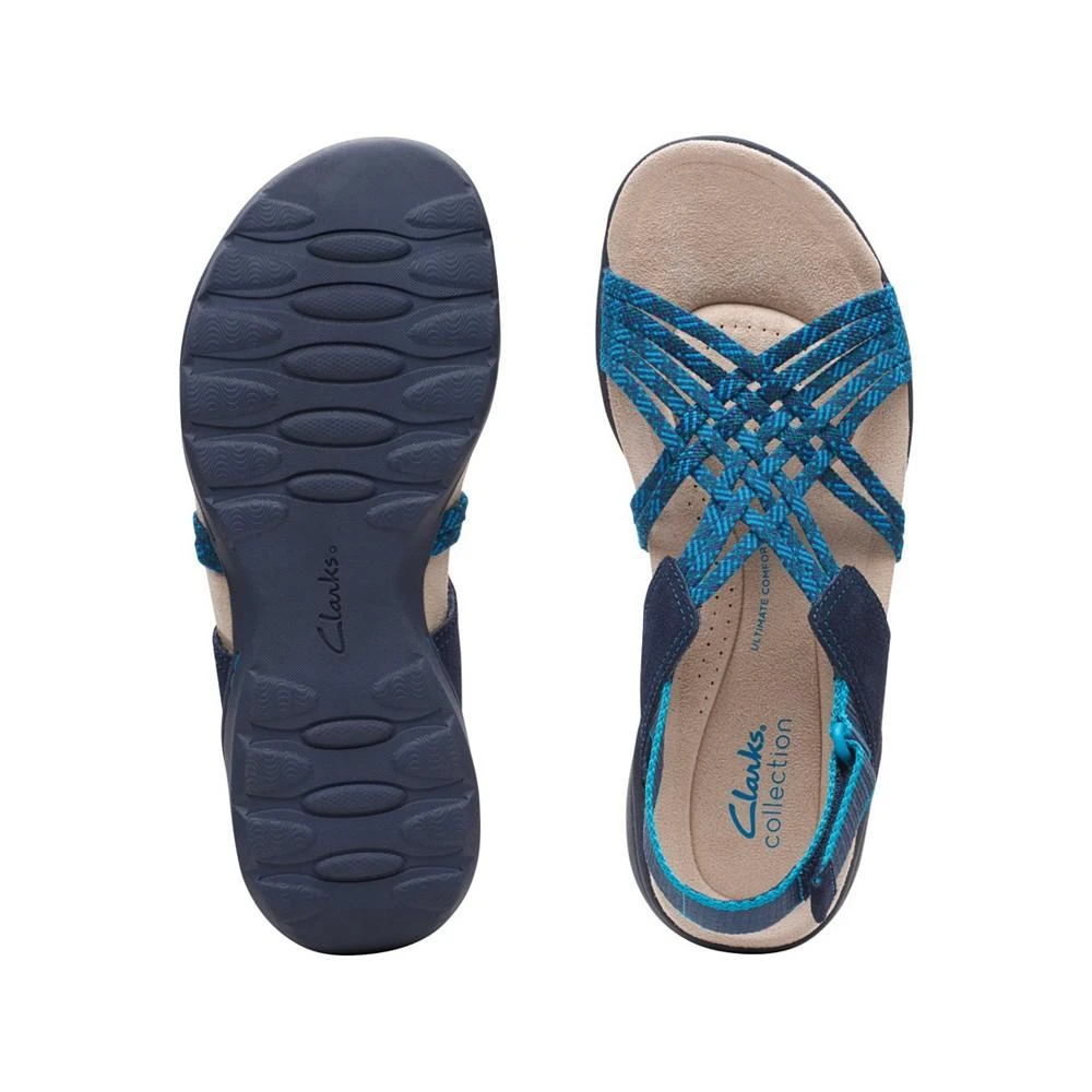 商品Clarks|Collection Women's Amanda Ease Flat Sandals,价格¥268,第4张图片详细描述