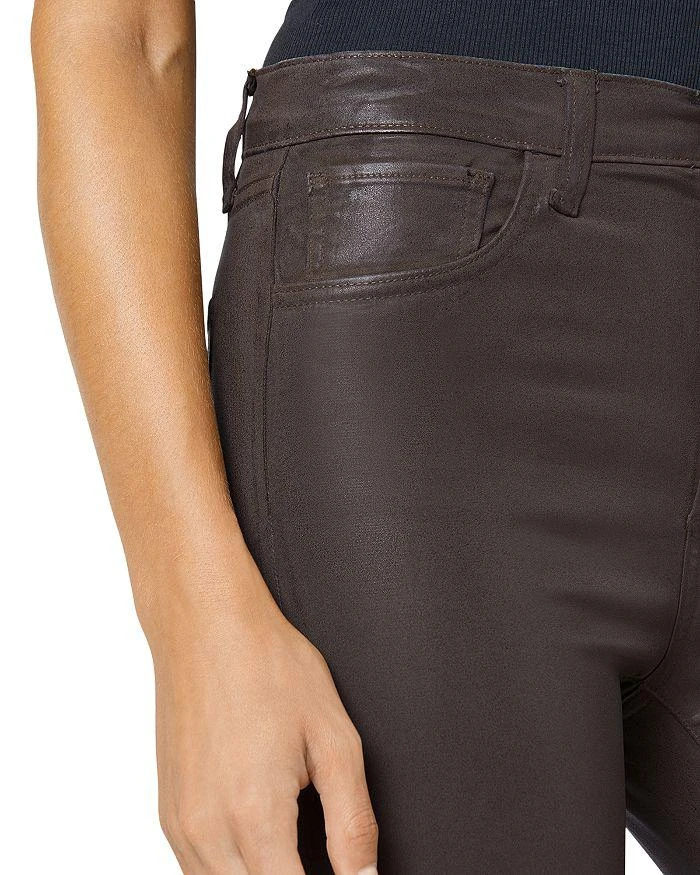 商品Joe's Jeans|The Charlie High Rise Ankle Skinny Jeans in Dark Cocoa,价格¥554,第4张图片详细描述