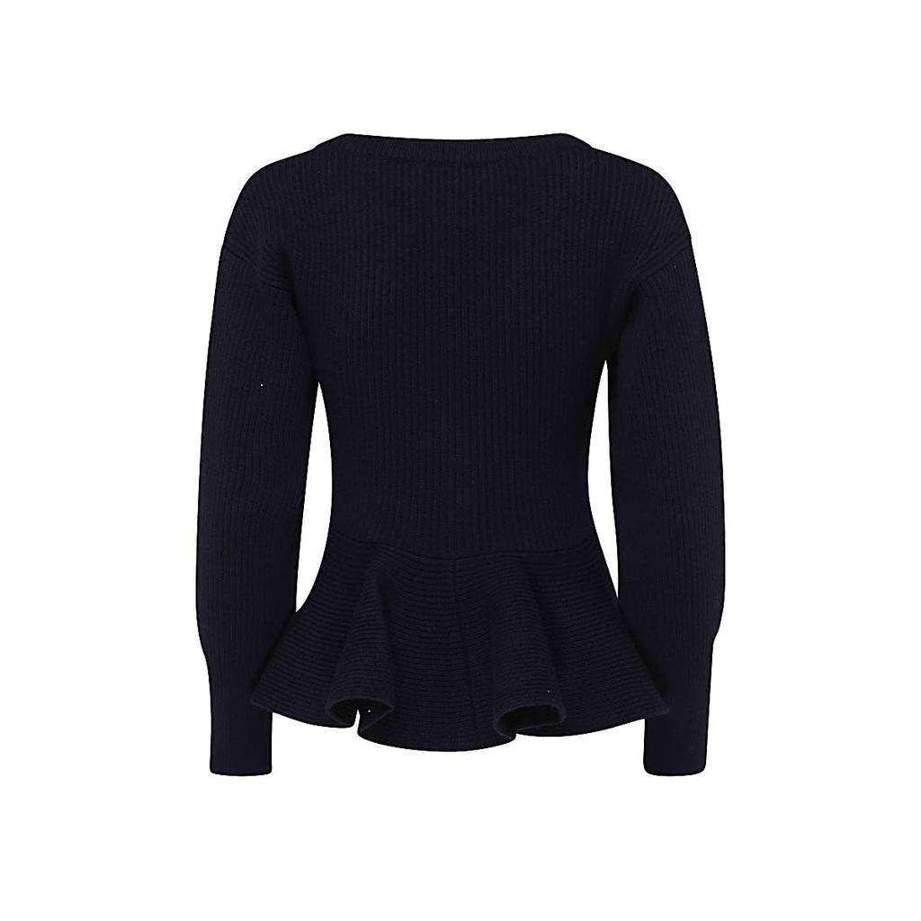 Alexander McQueen Sweaters Blue商品第4张图片规格展示