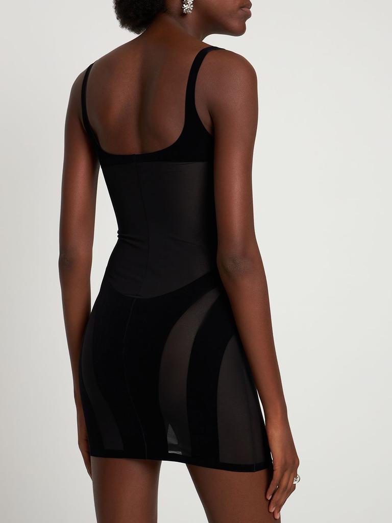 商品Wolford|Mugler X Wolford Shaping Mini Dress,价格¥5277,第4张图片详细描述