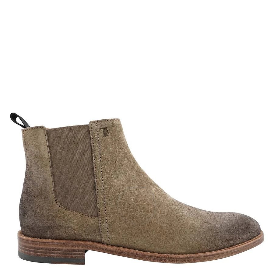 商品Tod's|Open Box - Tods Men's Beige Suede Ankle Boots,价格¥1482,第1张图片